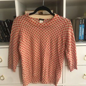 J.Crew Tippi Sweater with Apples (Size Medium)